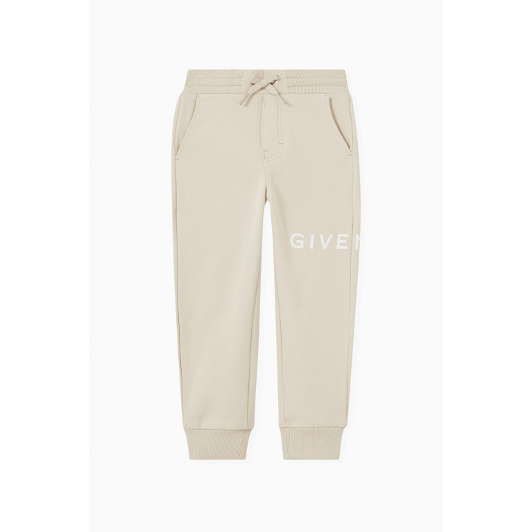 Givenchy - Logo Sweatpants in Cotton Neutral