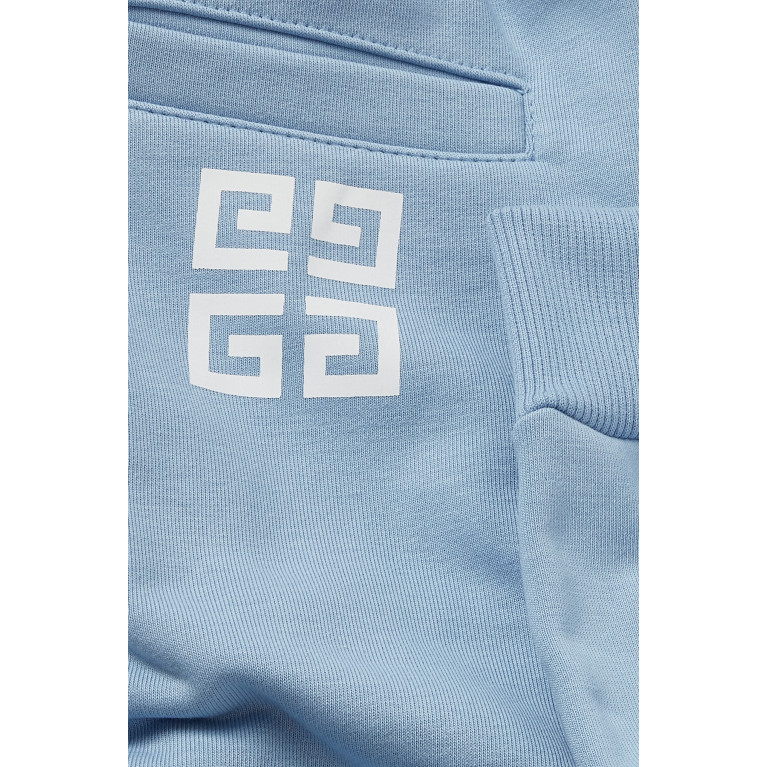 Givenchy - Logo Sweatpants in Cotton Blue