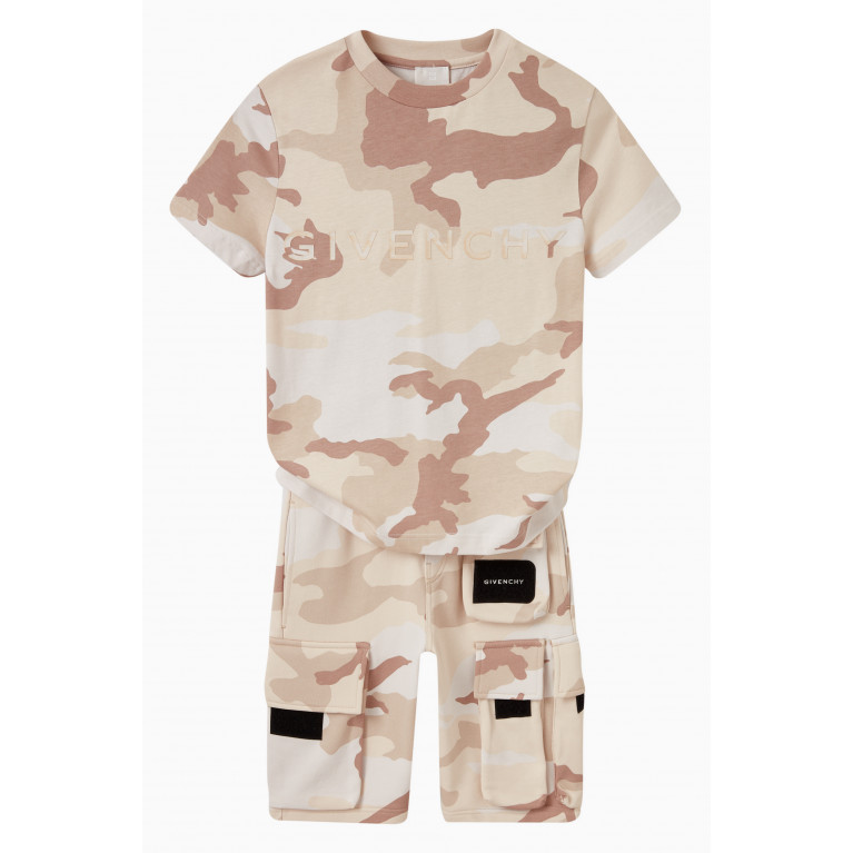 Givenchy - 4G Camo-print T-shirt in Cotton-jersey