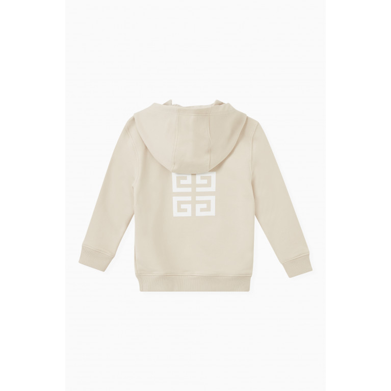 Givenchy - Logo Hoodie in Cotton Neutral