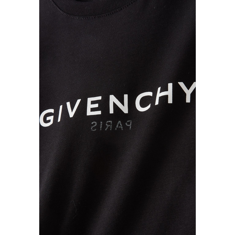 Givenchy - Logo-print T-shirt in Cotton-jersey Black