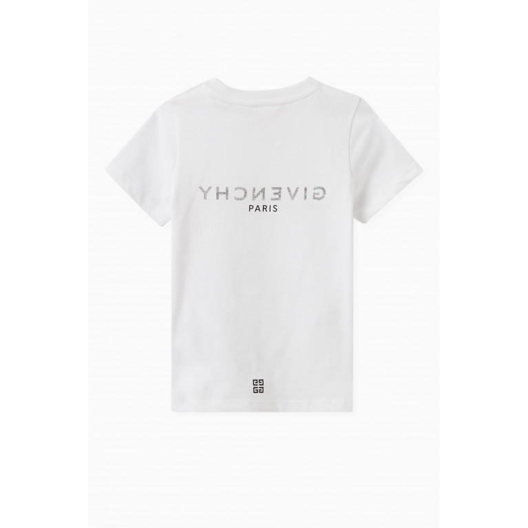 Givenchy - Logo-print T-shirt in Cotton-jersey White