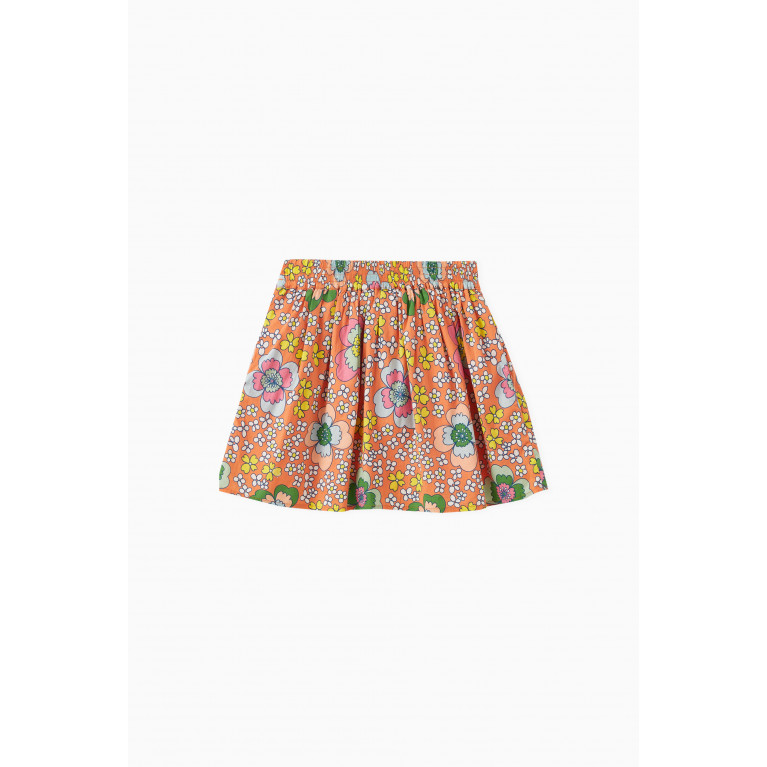 Stella McCartney - Floral-print Skirt in Organic Cotton