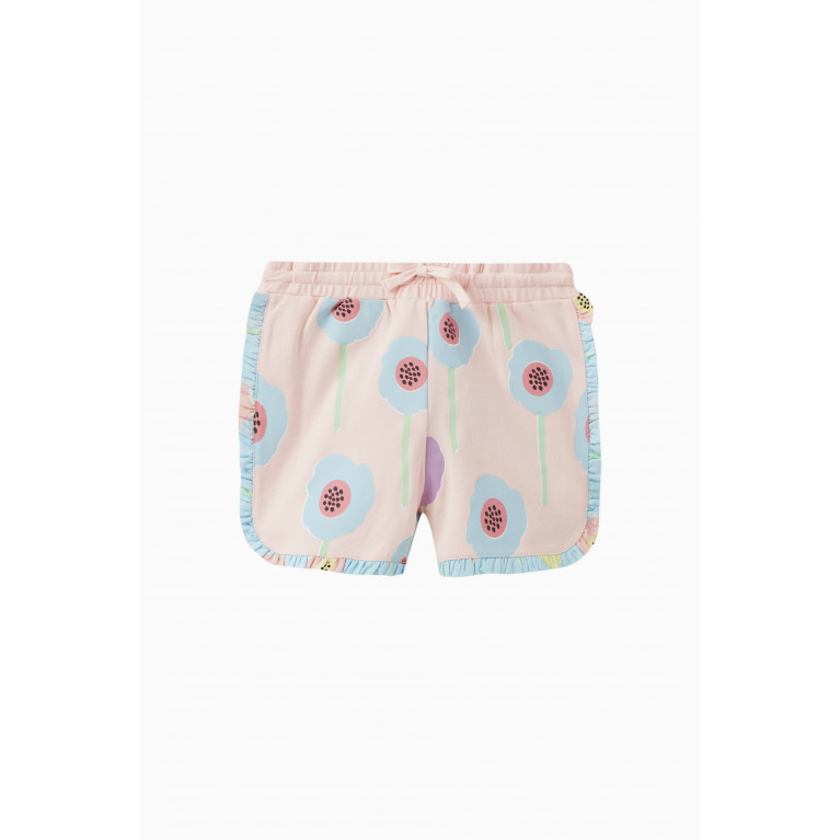 Stella McCartney - Floral Print Shorts in Sustainable Cotton