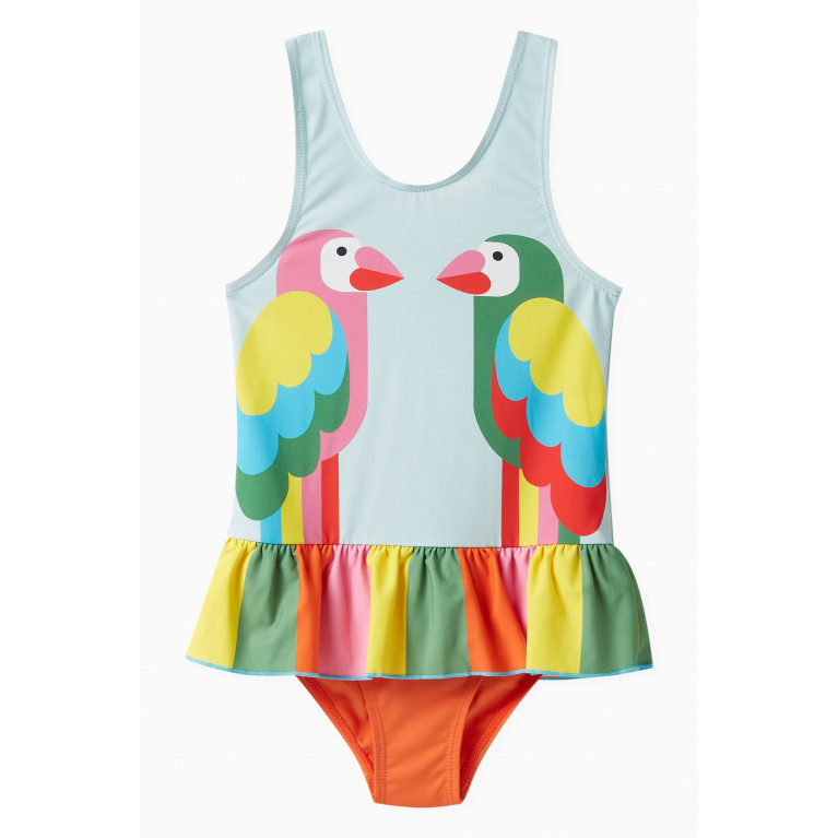 Stella McCartney - Parrot Print One-piece Swimsuit
