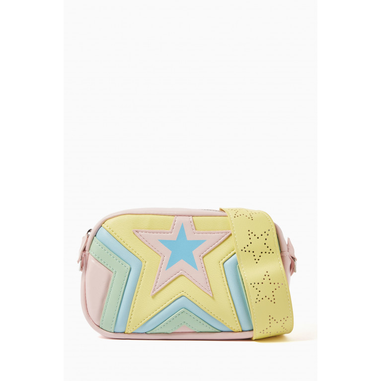 Stella McCartney - Star Logo Crossbody Bag in Faux Leather