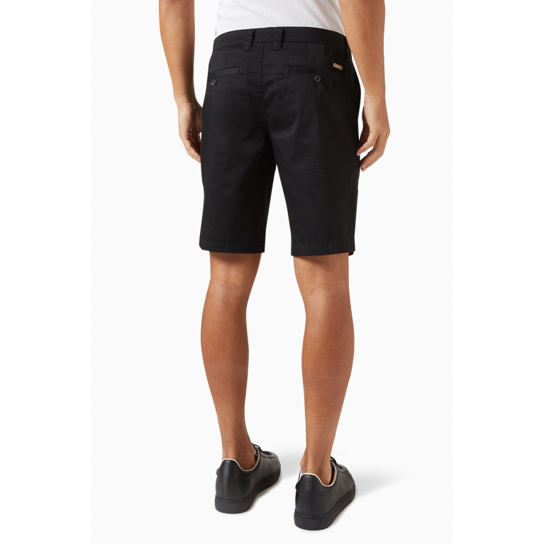 Armani Exchange - Bermuda Shorts in Cotton Blend Black