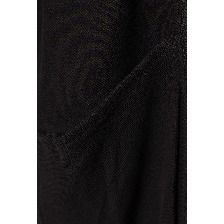 Armani Exchange - Zip-up Sweatshirt in Fleece Black