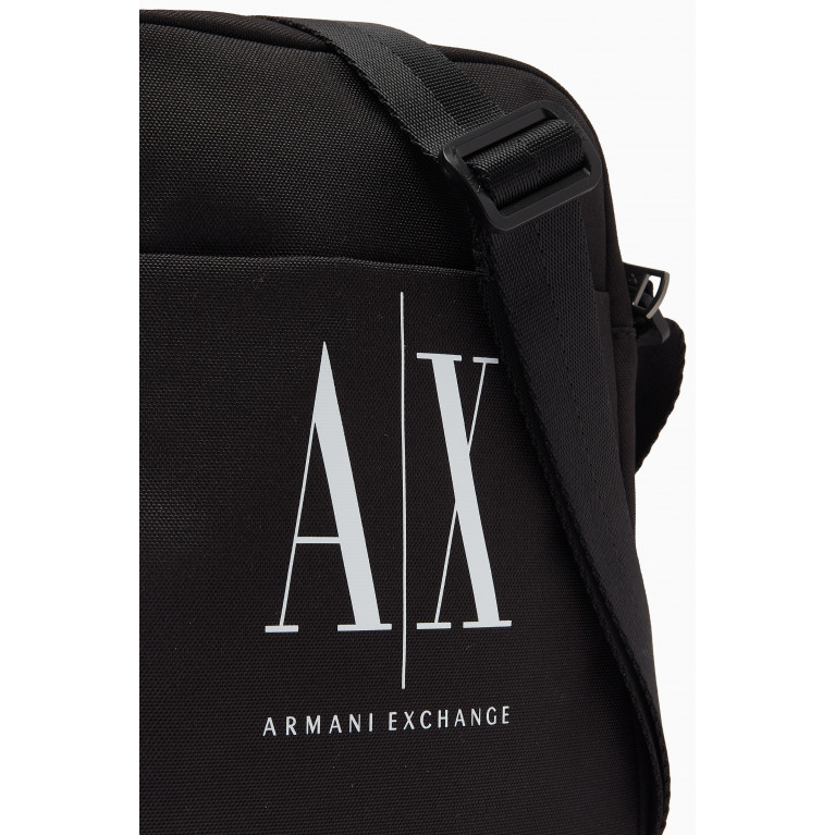 Armani - Small Icon Crossbody Bag in Nylon