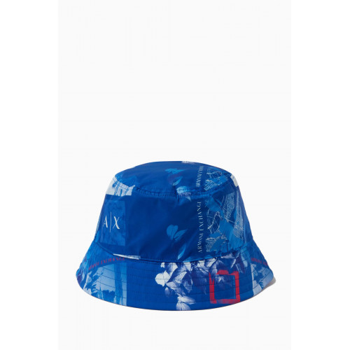 Armani Exchange - AX Floral Bucket Hat in Cotton