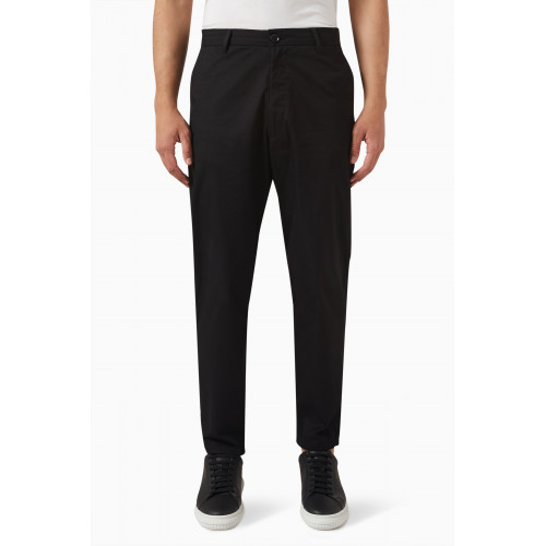 Armani Exchange - Formal Pants in Cotton Black