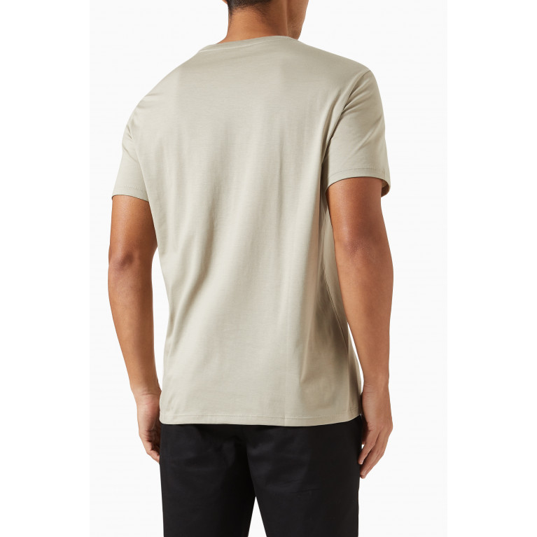 Armani Exchange - Graphic Logo T-Shirt in Cotton Neutral