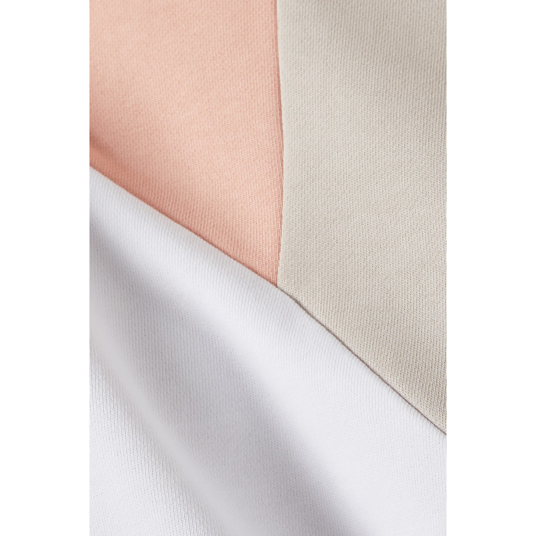 Armani Exchange - Colour-block Logo Dress in Organic Cotton