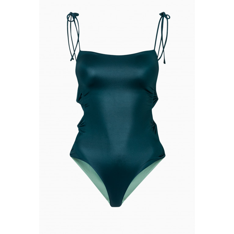 Juan De Dios - Tejada Reversible One-piece Swimsuit