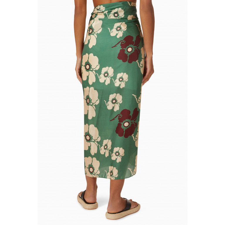 Juan De Dios - Mapara Skirt in Cotton Silk