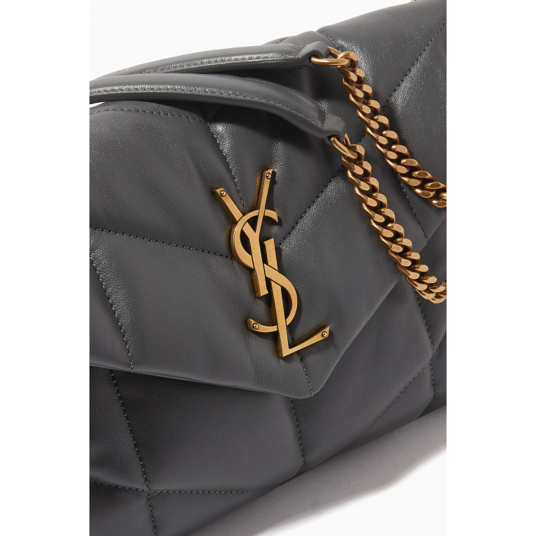 Saint Laurent - Small Loulou Puffer Bag in Quilted-Lambskin Leather