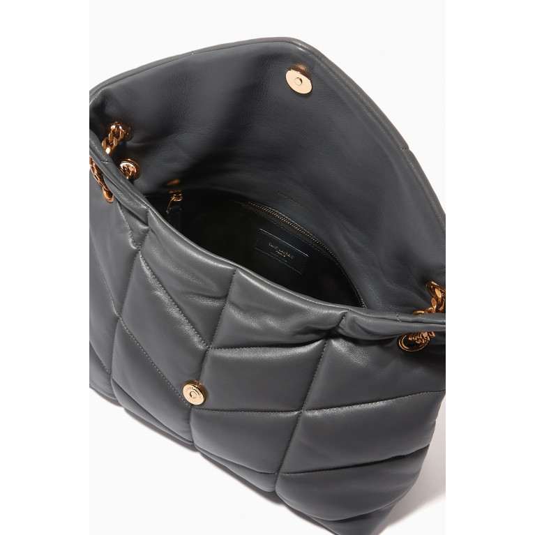 Saint Laurent - Medium Puffer Bag in Quilted-lambskin Leather