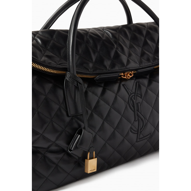 Saint Laurent - ES Giant Travel Bag in Quilted Leather