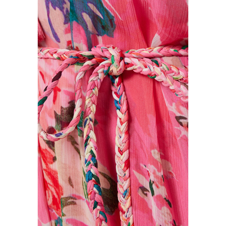 Hemant & Nandita - Floral-print Maxi Dress