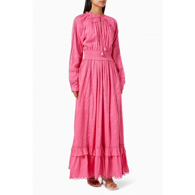 Hemant & Nandita - Mavi Maxi Dress in Cotton