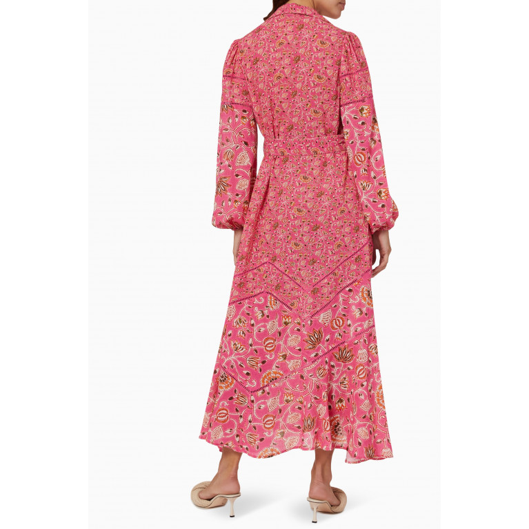 Hemant & Nandita - Nara Shirt Dress in Cotton Linen