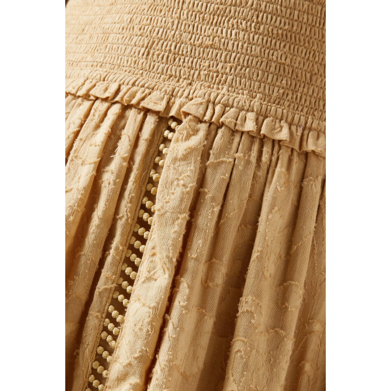Hemant & Nandita - Mavi Lace Maxi Dress in Cotton