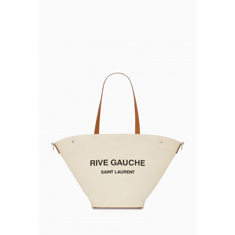 Saint Laurent - Rive Gauche Tote Bag in Canvas