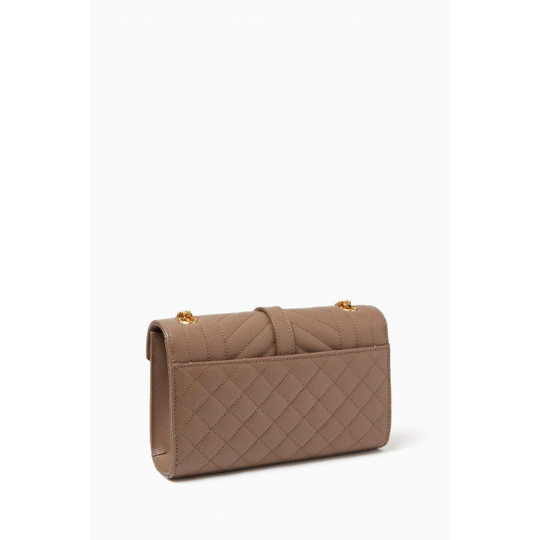 Saint Laurent - Small Envelope Bag in Mix Matelassé Grain de Poudre Embossed Leather