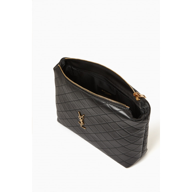 Saint Laurent - Gaby Cosmetic Pouch in Quilted Lambskin