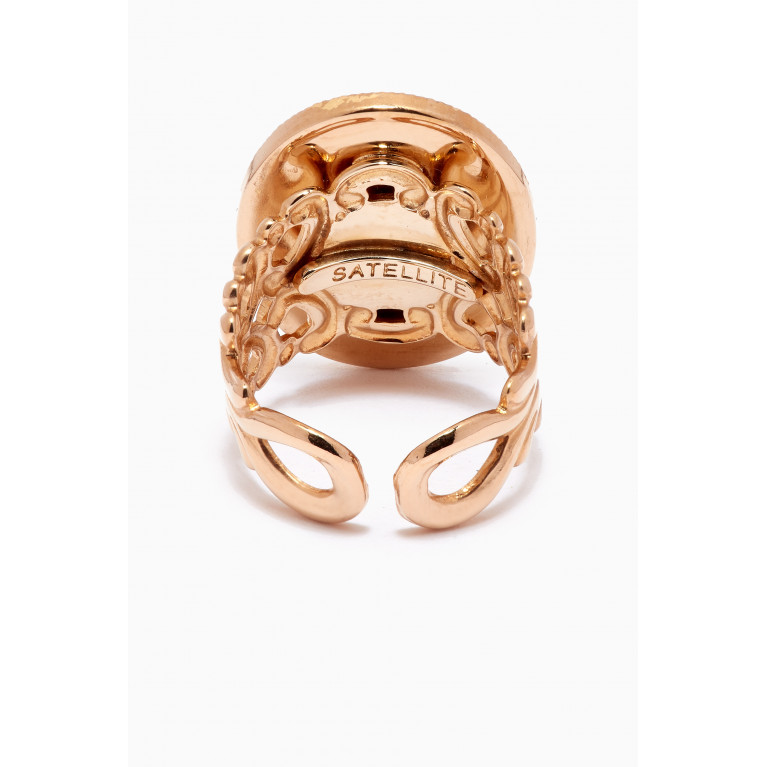 Satellite - Taormina Ring in 14kt Gold-plated Metal