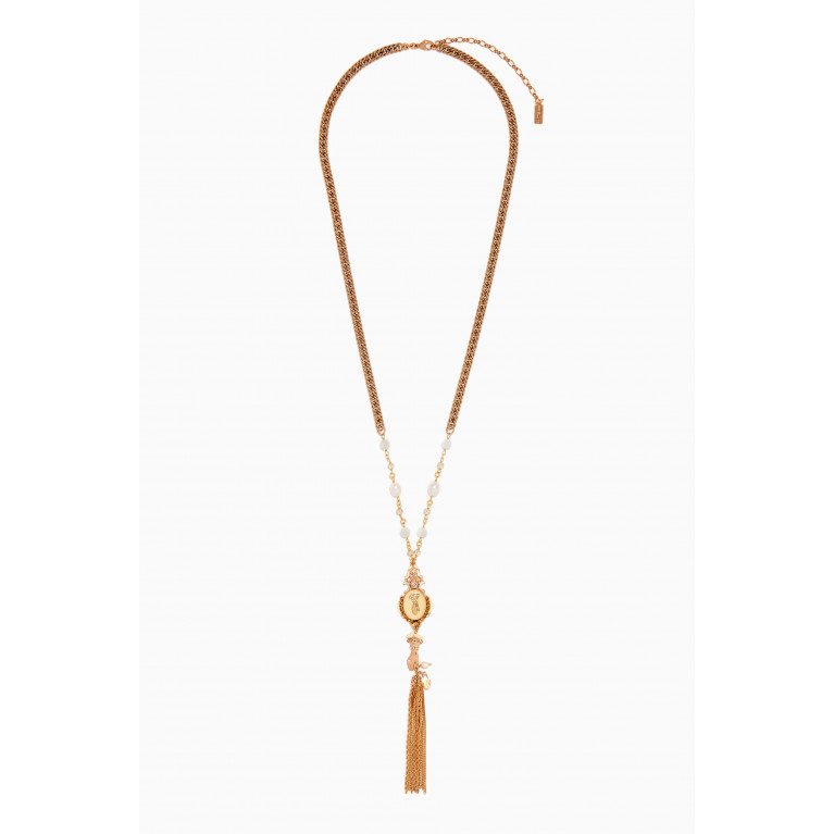 Satellite - Taormina Necklace in 14kt Gold-plated Metal