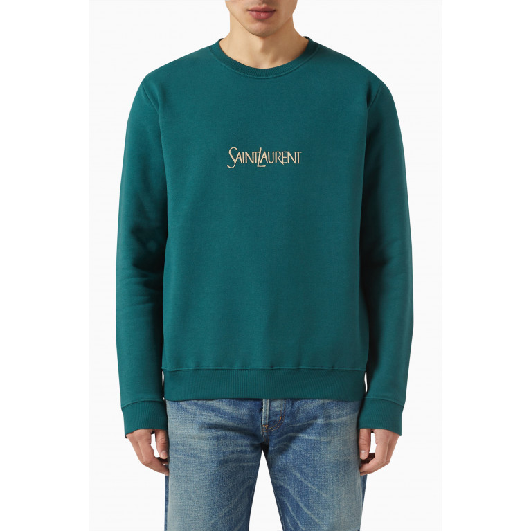Saint Laurent - SAINT LAURENT Sweatshirt in Organic Cotton