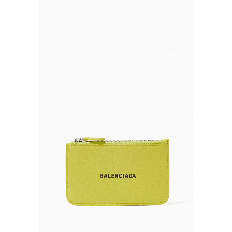 Balenciaga - Cash Large Long Coin & Card Holder in Calfskin