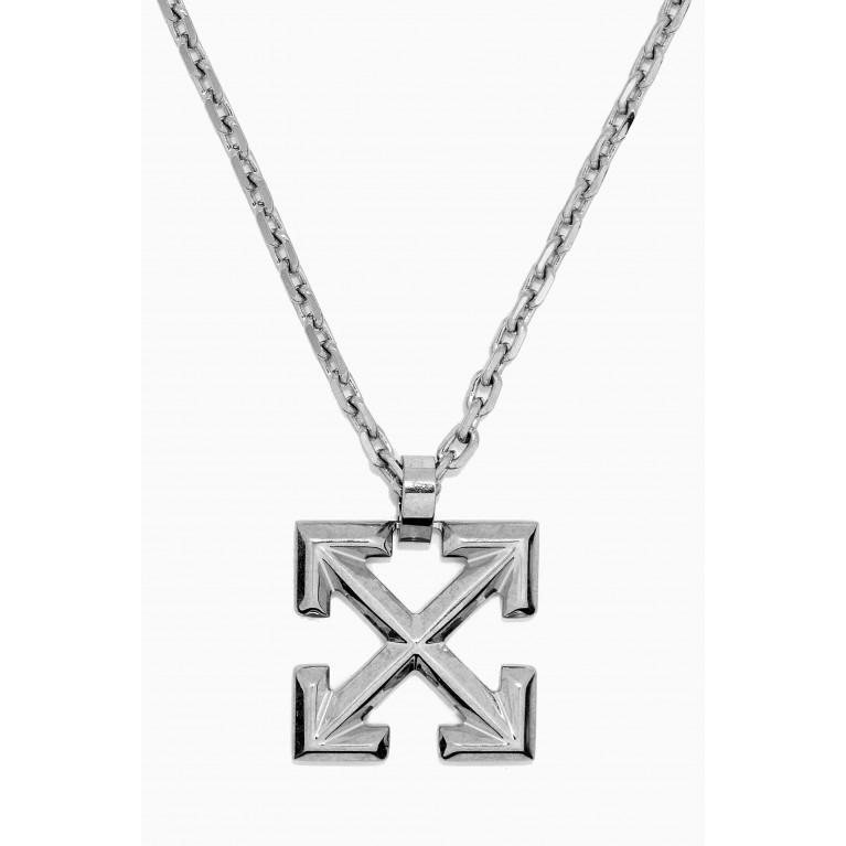 Off-White - Arrow Chain Necklace in Brass