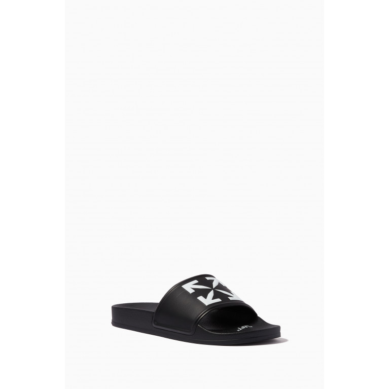 Off-White - Arrow Slides in Leather