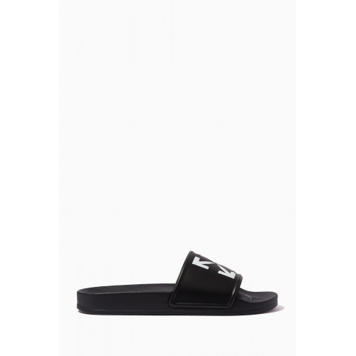 Off-White - Arrow Slides in Leather
