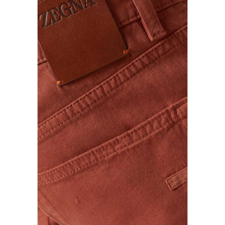 Zegna - Jeans in Cotton Gabardine