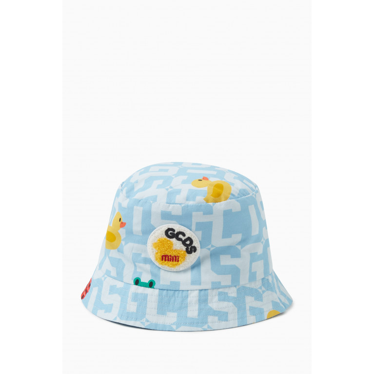GCDS - Logo Print Bucket Hat