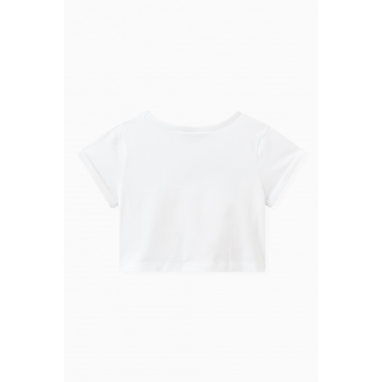 GCDS - Graphic Cherry Print T-shirt in Cotton Stretch