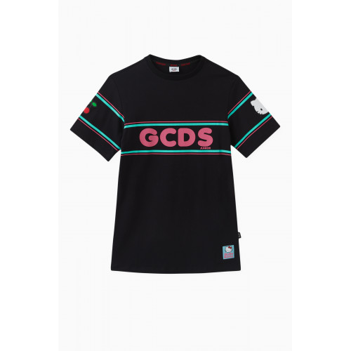 GCDS - x Hello Kitty Logo Print T-shirt Dress