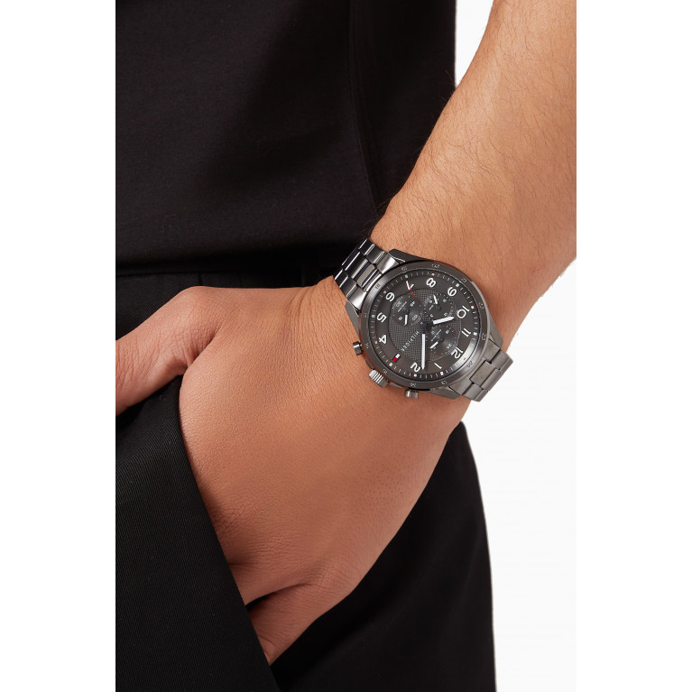 Tommy Hilfiger - Axel Quartz Stainless Steel Watch, 45mm