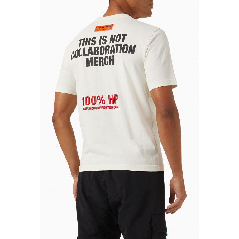 Heron Preston - Logo T-shirt in Cotton Jersey