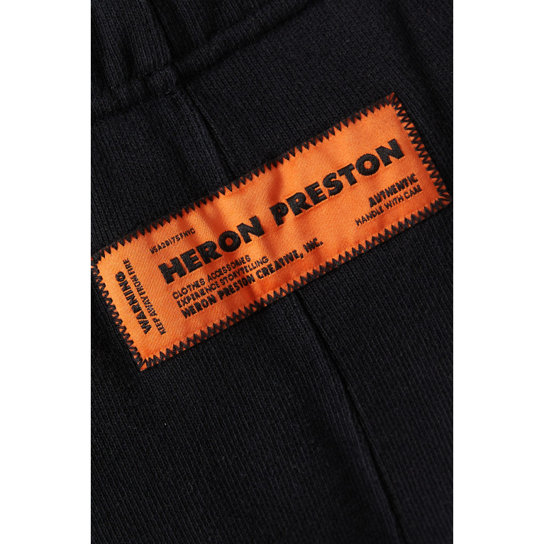 Heron Preston - Law Flames Sweatshorts in Cotton