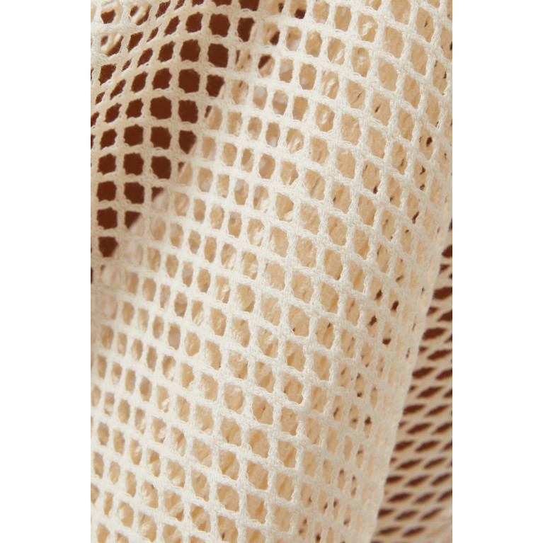 Ancient Kallos - Agrari Top & Skirt Set in Cotton Net