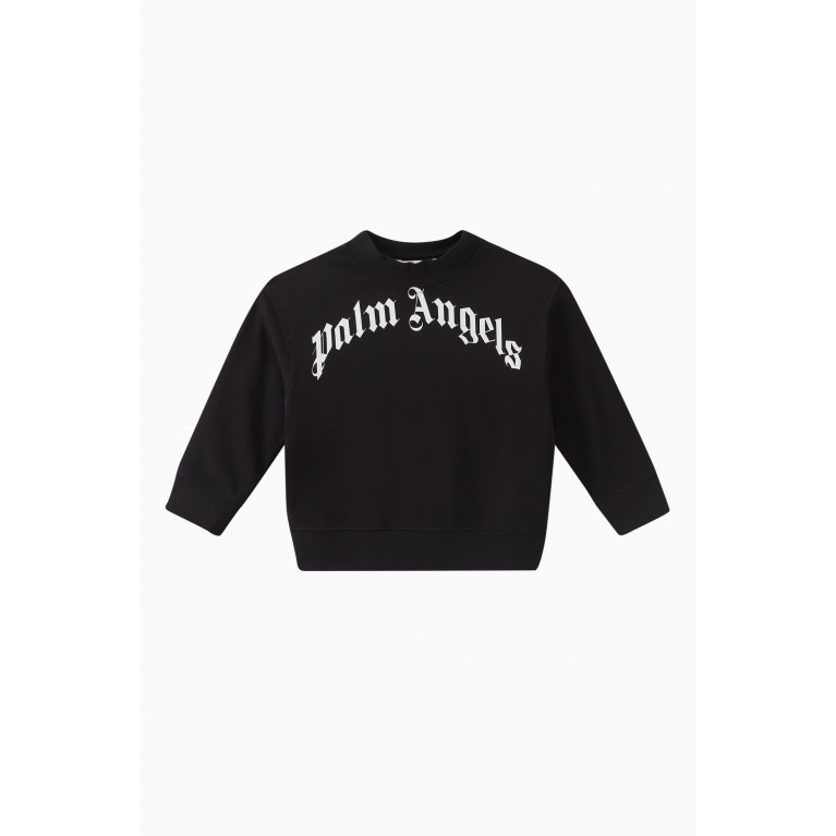 Palm Angels - Logo Sweatshirt in Cotton