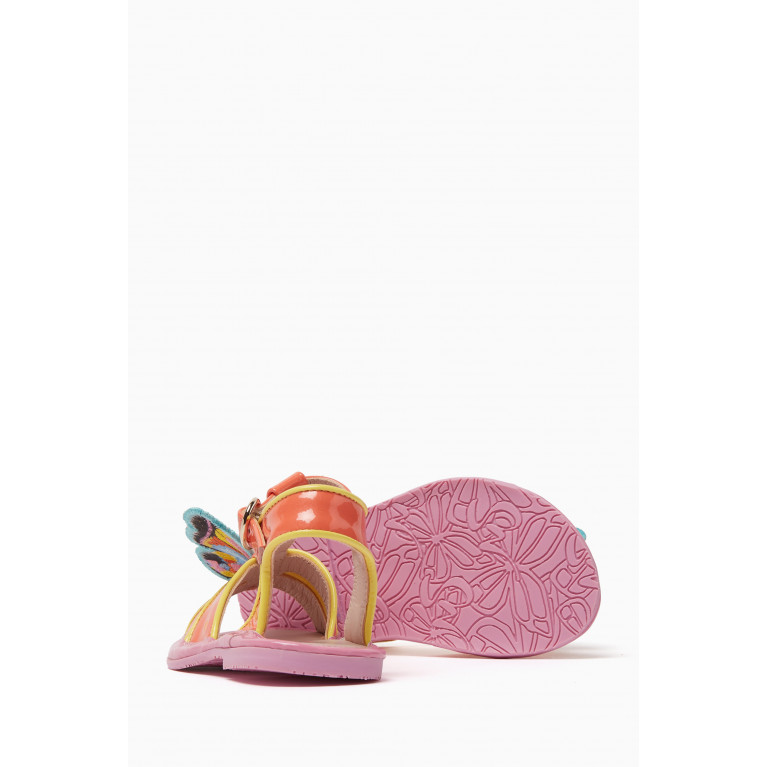 Sophia Webster - Celeste Butterfly Sandals in Patent Leather