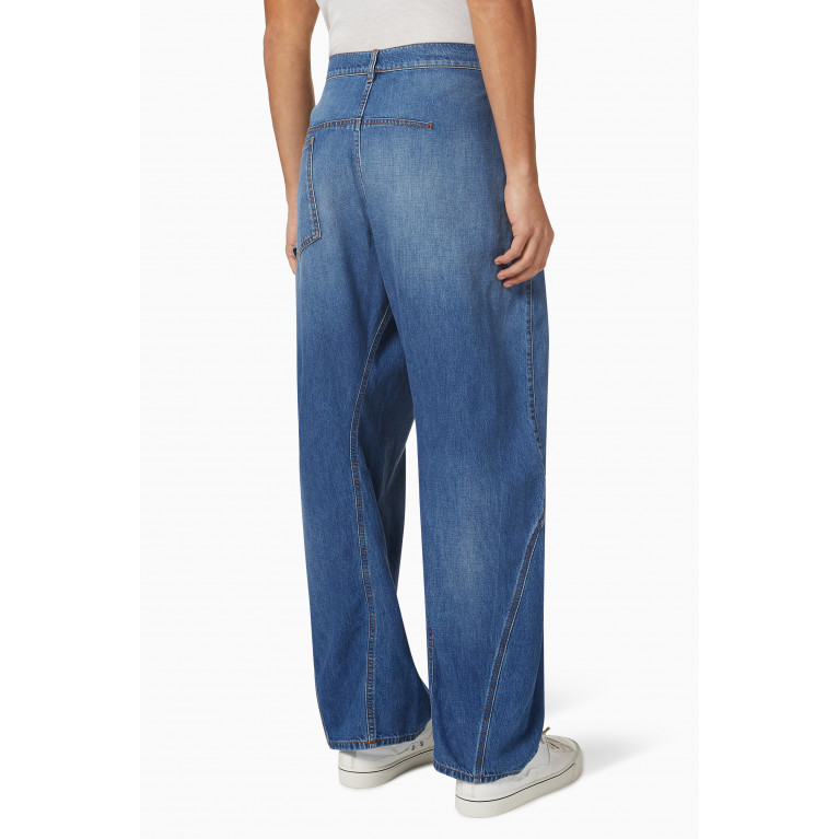 Jw Anderson - Twisted Workwear Jeans in Denim