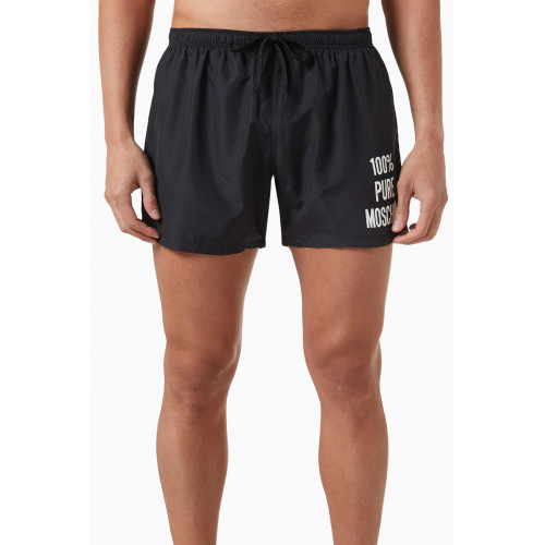 Moschino - Embroidered Logo Swimshorts