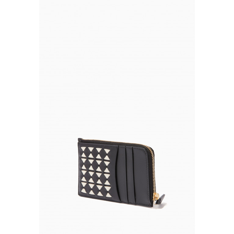 Serapian - Mosaico Zip Card Case in Leather