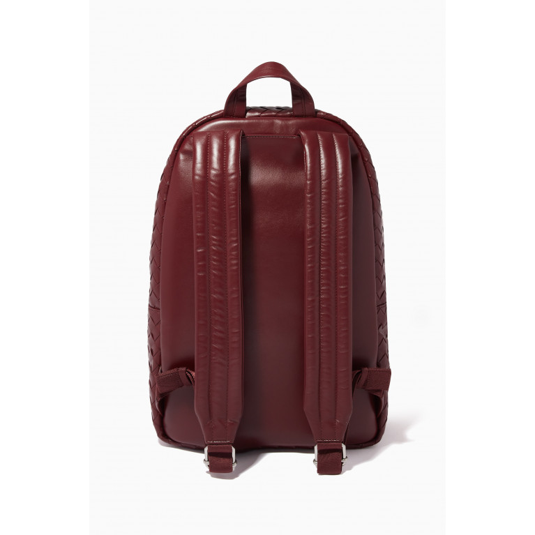 Bottega Veneta - Classic Medium Intrecciato Backpack in Lamb Skin